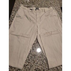 Dockers Pants Mens 42 x 32 Classic Fit Khaki Cotton Straight Cargo Flat Front